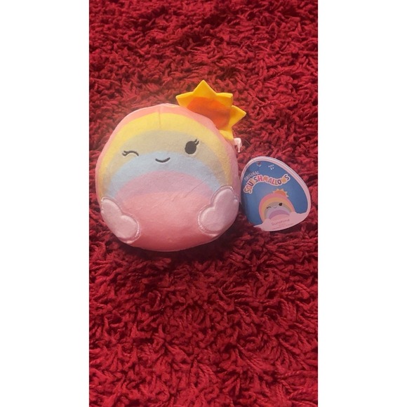 Kellytoy Other - Squishmallows Sunshine the Rainbow 5" NWTOfficial Kellytoy Sunshine
